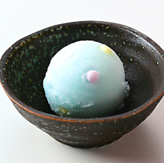 柚子シャーベット・つぶつぶラムネアイス