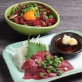 料理メニュー写真&nbsp;馬肉ユッケ