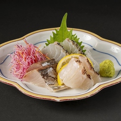 地魚炙り刺身3種盛り