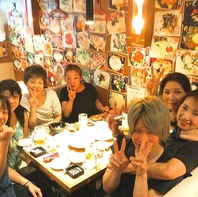 アットホームな店内。