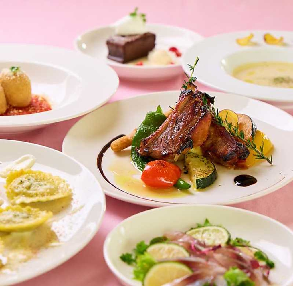 貸切プラン　お客様のニーズにお応えしたパーティープランをご用意いたします。2時間飲み放題付