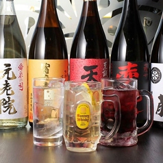 九州ならではの焼酎を多数ご用意しております！