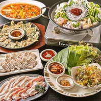 韓国料理も多数ご用意しております！