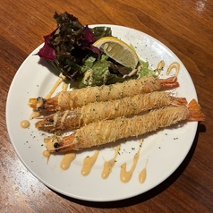 海老のカダイフ揚げ