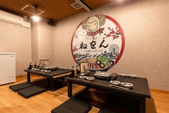 掘りごたつ席3名から可能