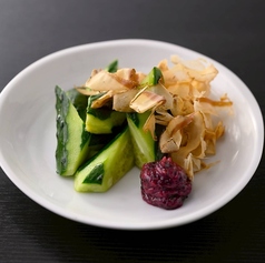 梅かつおきゅうり