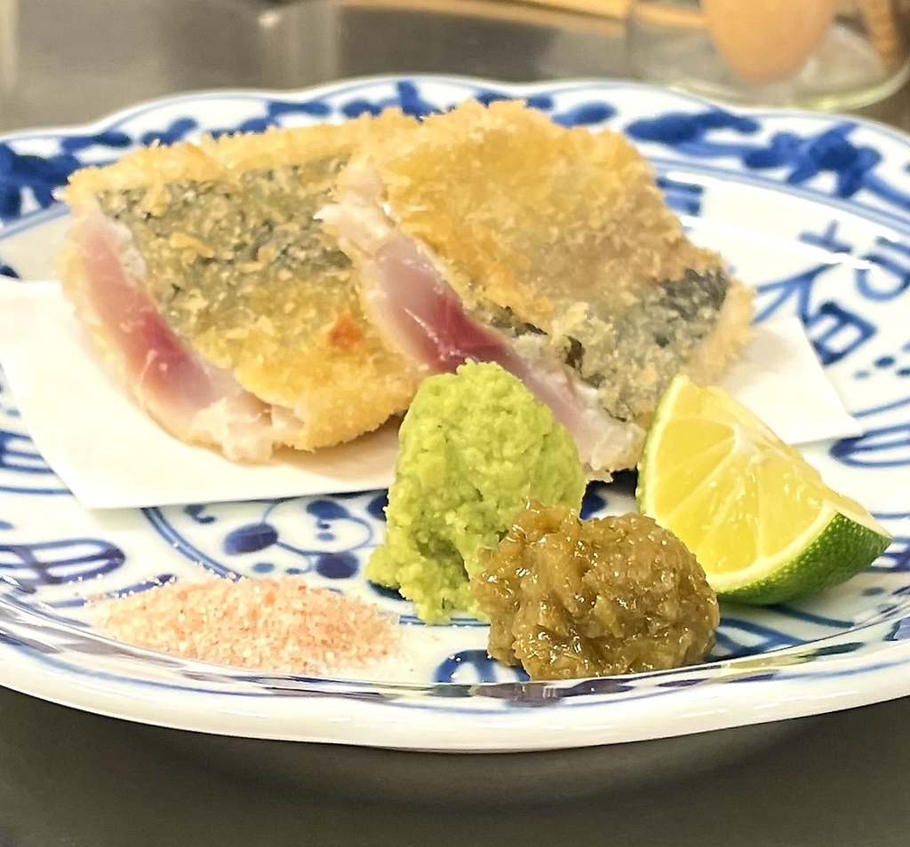 半熟レアあじフライ