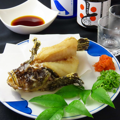 オコゼの唐揚げ