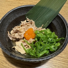 親鳥ひねぽん/生ハム/ずりポン酢