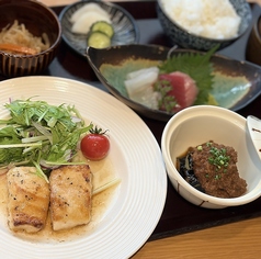 和食割烹ぎんのおすすめランチ1