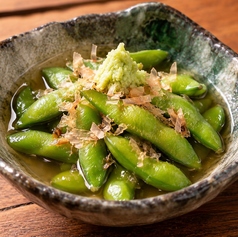 わさび出汁茶豆