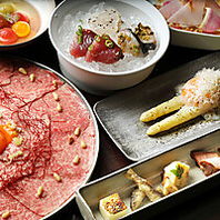 季節の食材の旨みが楽しめる料理の数々が堪能出来ます。