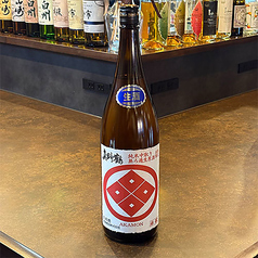 真野鶴「赤紋 純米中取り 無濾過生原酒 」