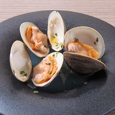 蛤白ワイン蒸し