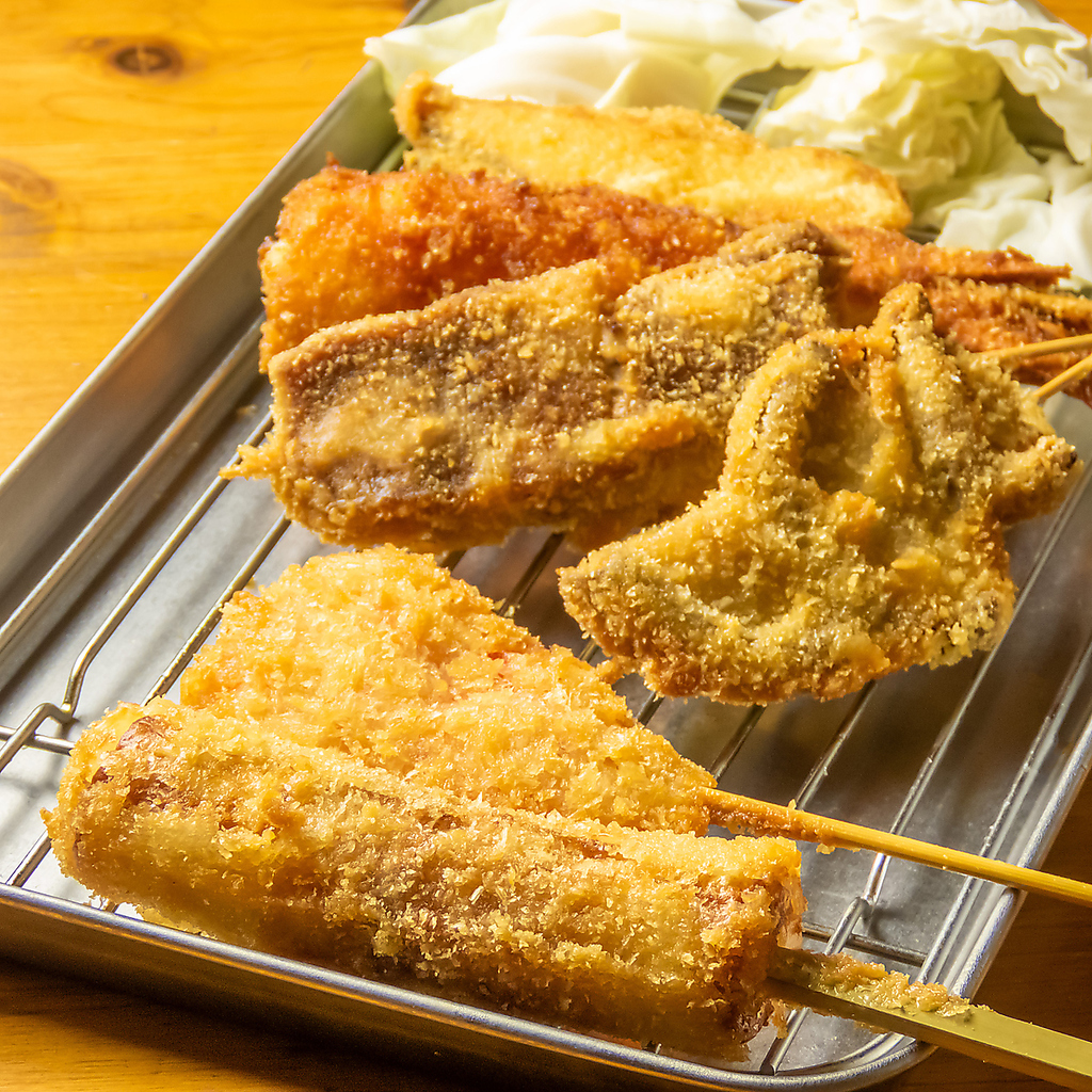 食べ放題コース◆絶品♪焼き鳥や豚串、揚げ物、おでんなどがお得に食べ放題で楽しめる♪