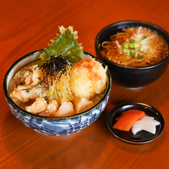 天丼そばセット