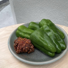 パリパリピーマン~自家製肉味噌~