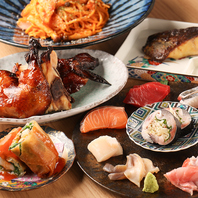 【旬の素材を活かした月替わり・日替わり料理】