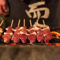 【本物の焼き鳥】あります。絶妙な焼き加減でご提供！