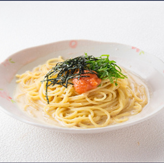明太子クリームパスタ