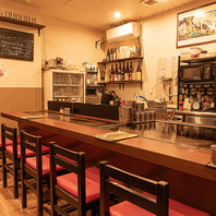 鉄板を囲む、温かなひとときを過ごすなら当店へ◎