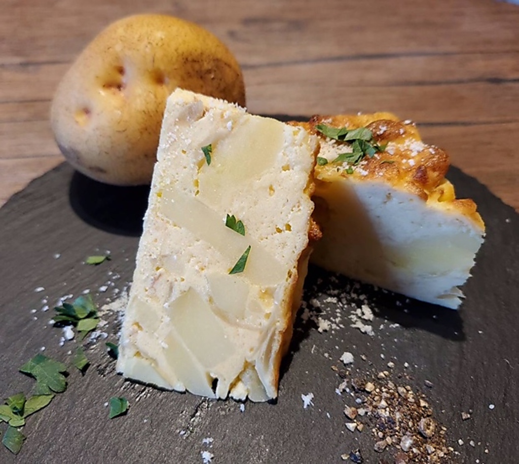 【キタアカリのトルティージャ】イタリア料理の一つです。