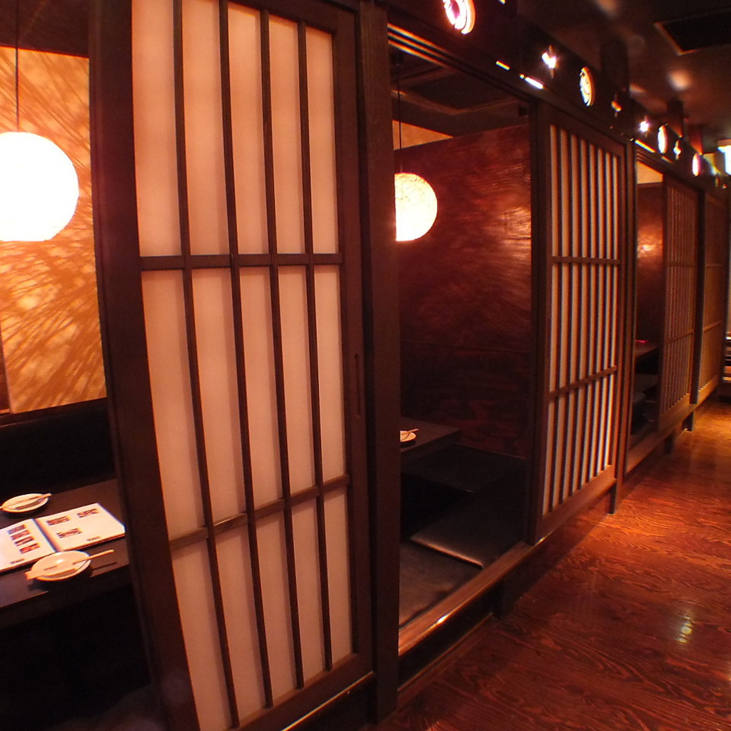 少人数で利用できる個室が充実！2名様～人数に合わせたお席へご案内いたします♪