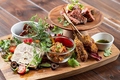 料理メニュー写真&nbsp;色々牛タンプレート