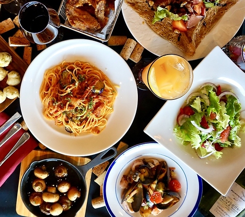 普段使いから集まりまで、料理を楽しめるイタリアン食堂