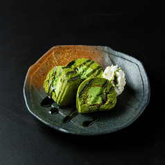 抹茶のフローズンロールケーキ