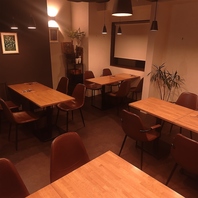 最大24名様での貸切利用OK！結婚式二次会にもオススメ♪