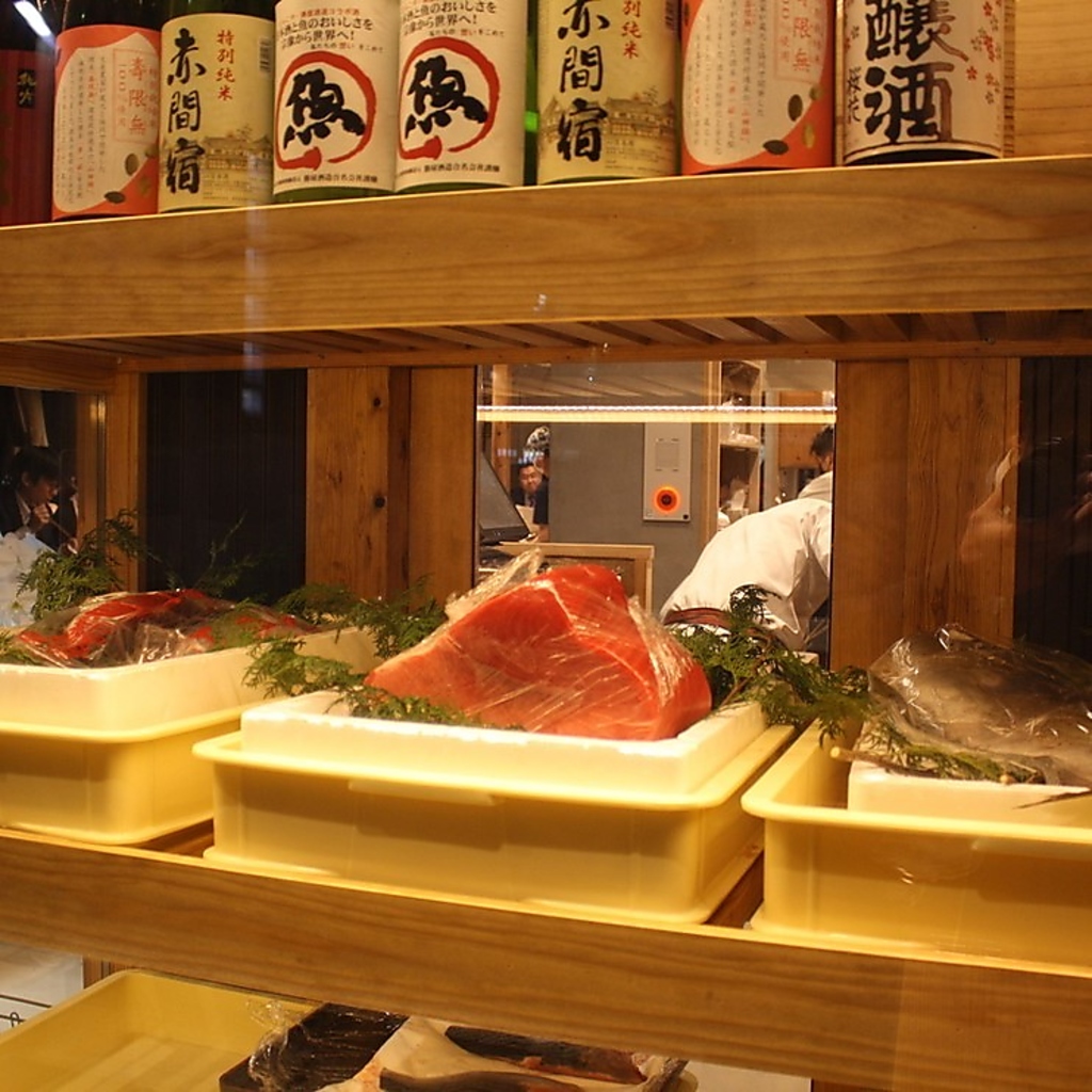 海鮮料理に合う日本酒や焼酎など、充実なドリンクメニューを取り揃えております。