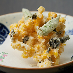 とうもろこしかき揚げ