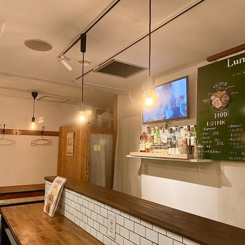 おしゃれな店内