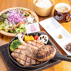 THEポークハンバーグ 150g+林SPFポークグリル 150g