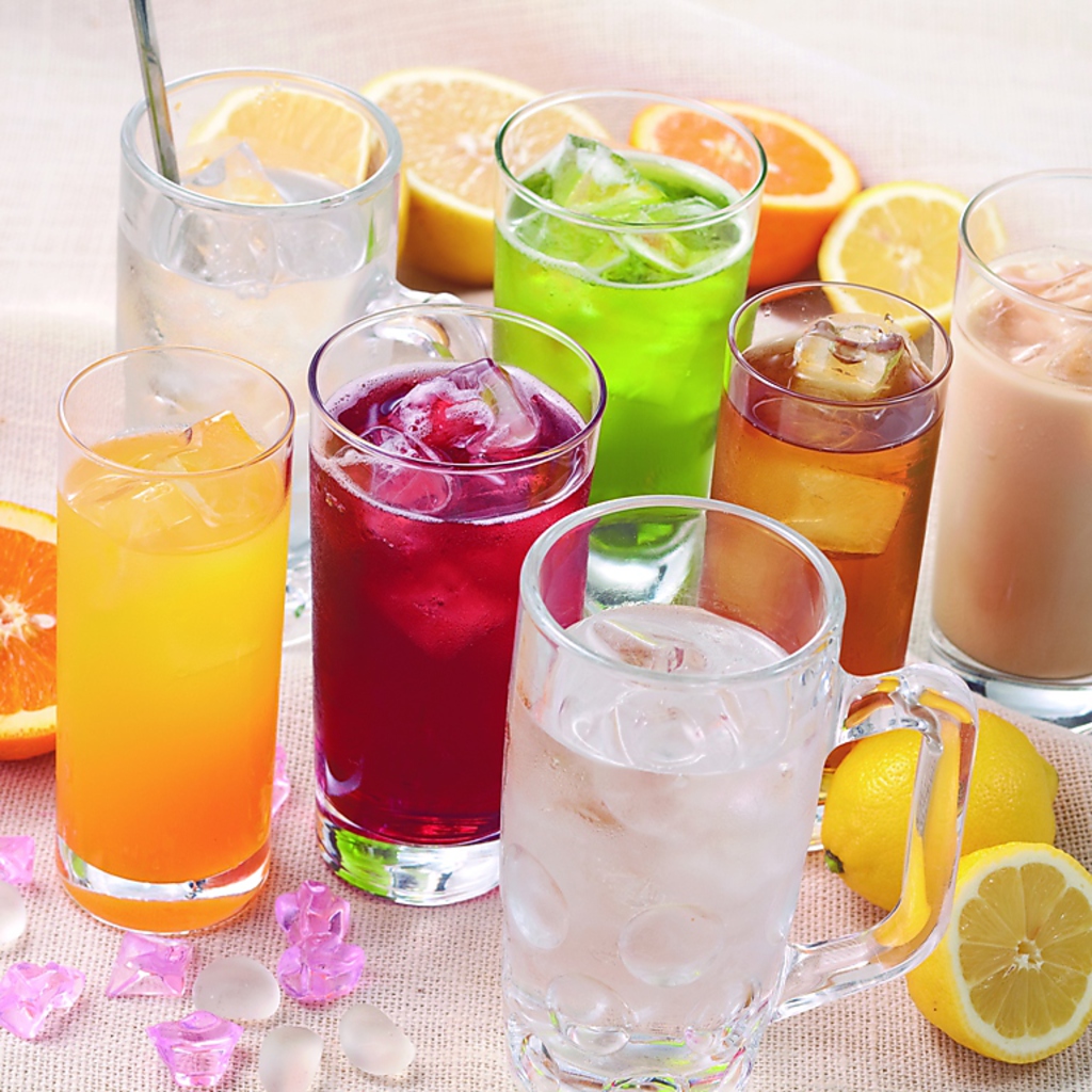 お食事に欠かせないお酒も豊富！飲み放題がお得です。