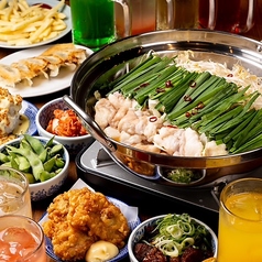 餃子とどて煮うさぎ屋のコース写真