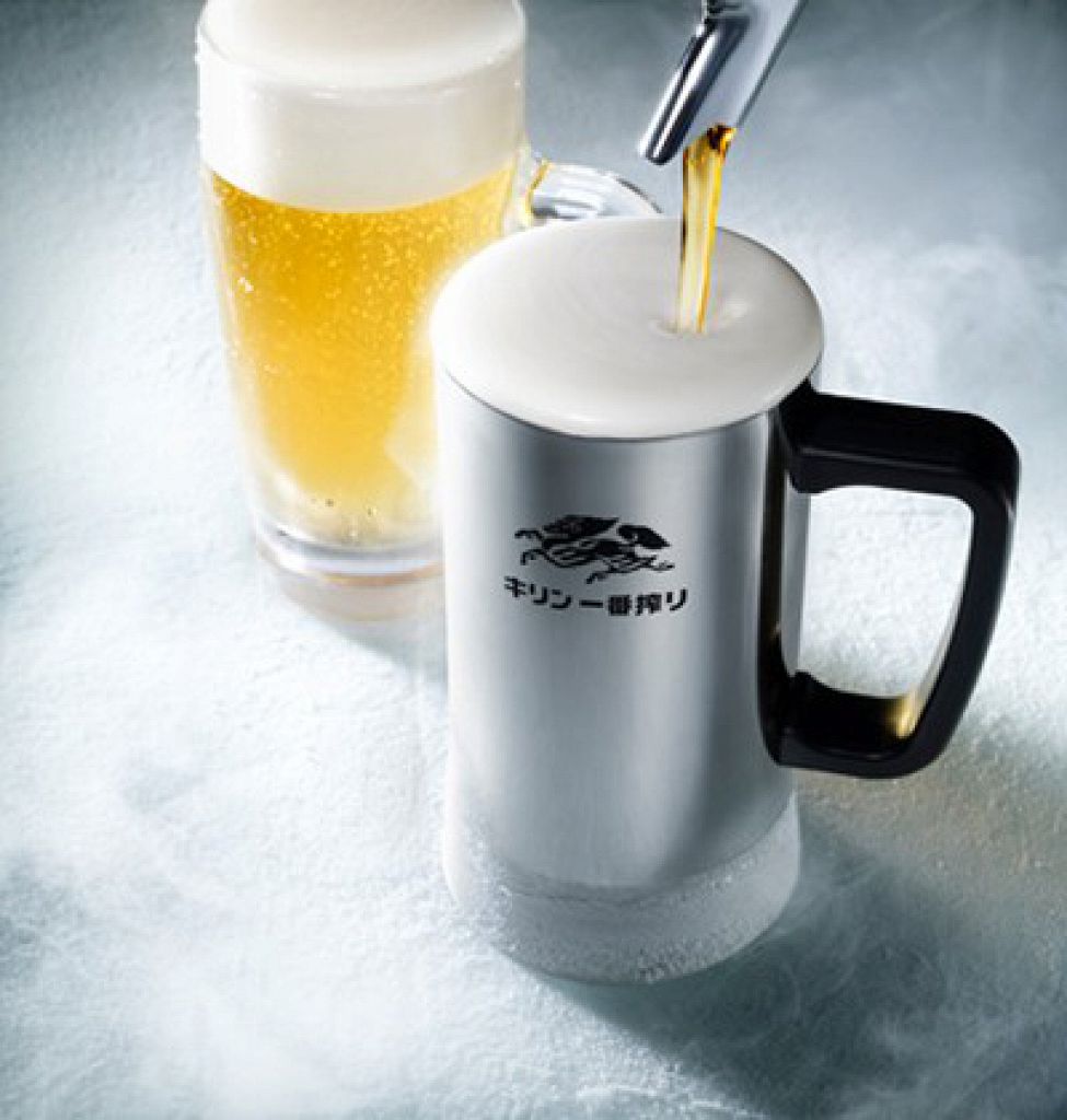 魔法のジョッキ！ビールの冷たさを２時間キープ☆取扱いが少ない希少なジョッキでどうぞ！