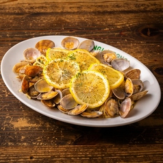 アサリとあおさのレモンパスタ