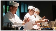 浮月楼 レストランのコース写真