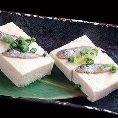島ちゃん豆腐とスクガラス