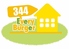 Every Burger 344 エブリバーガーサンヨンヨンのロゴ