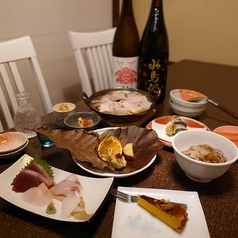 酒鮮ばんだいのコース写真