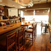 くつろげる【開放的なガラス張りの隠れ家】！