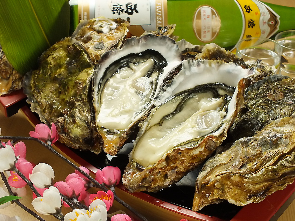 牡蠣料理・・・広島名産牡蠣料理をご堪能いただけます！(冬季)