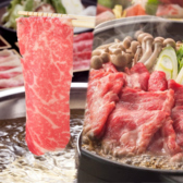 お造り・唐揚げなどがついた、しゃぶしゃぶ・すき焼きの食べ放題コースもご用意☆贔屓屋でしか味わえないこの満足♪