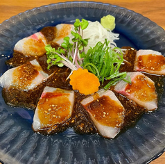 胡麻カンパチ刺し