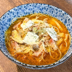 NEW【冬限定】ツナときのことベーコンとモッツァレラチーズのトマトスープパスタ