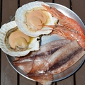 料理メニュー写真&nbsp;海鮮3種セット(各種1つずつ)