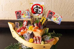 刺身宝舟盛り 大黒天